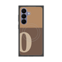 プレミアムスクエアケース with SnapMag［ オリジナル - initial two tone - O brown ］