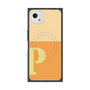 プレミアムスクエアケース with SnapMag［ オリジナル - initial two tone - P orange ］