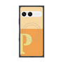 プレミアムスクエアケース with SnapMag［ オリジナル - initial two tone - P orange ］