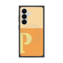 プレミアムスクエアケース with SnapMag［ オリジナル - initial two tone - P orange ］