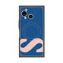 プレミアムスクエアケース with SnapMag［ オリジナル - initial color - S navy ］