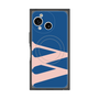 プレミアムスクエアケース with SnapMag［ オリジナル - initial color - W navy ］