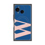 プレミアムスクエアケース with SnapMag［ オリジナル - initial color - W navy ］