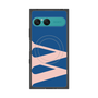 プレミアムスクエアケース with SnapMag［ オリジナル - initial color - W navy ］