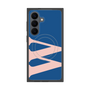 プレミアムスクエアケース with SnapMag［ オリジナル - initial color - W navy ］