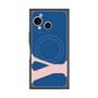 プレミアムスクエアケース with SnapMag［ オリジナル - initial color - Y navy ］