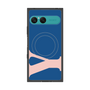 プレミアムスクエアケース with SnapMag［ オリジナル - initial color - Y navy ］