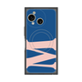 プレミアムスクエアケース with SnapMag［ オリジナル - initial color - M navy ］