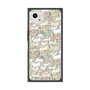 プレミアムスクエアケース with SnapMag［ こんにちは、いぬです - いぬだらけ ］