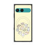 プレミアムスクエアケース with SnapMag［ こんにちは、いぬです - みんなそろって - ベージュ ］