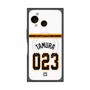 プレミアムスクエアケース with SnapMag［ 読売ジャイアンツ - #023 TAMURA - ホーム ］