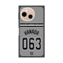 プレミアムスクエアケース with SnapMag［ 読売ジャイアンツ - #063 HANADA - ビジター ］