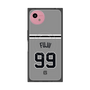 プレミアムスクエアケース with SnapMag［ 読売ジャイアンツ - #99 FUJII - ビジター ］
