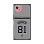 プレミアムスクエアケース with SnapMag［ 読売ジャイアンツ - #81 SUGIUCHI - ビジター ］