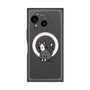 プレミアムスクエアケース with SnapMag［ オリジナル - CASEPLAYネコ - tuxedo ］