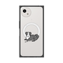 プレミアムスクエアケース with SnapMag［ オリジナル - CASEPLAYイヌ - border collie ］