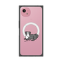 プレミアムスクエアケース with SnapMag［ オリジナル - CASEPLAYイヌ - border collie ］