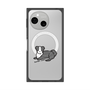 プレミアムスクエアケース with SnapMag［ オリジナル - CASEPLAYイヌ - border collie ］