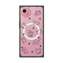 プレミアムスクエアケース with SnapMag［ オリジナル - CASEPLAYイヌ総柄 - black ］
