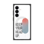 プレミアムスクエアケース with SnapMag［ オリジナル - ドットオーバーレイ - KEEP YOUR HEAD UP/A ］