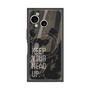 プレミアムスクエアケース with SnapMag［ オリジナル - ドットオーバーレイ - KEEP YOUR HEAD UP/B ］