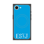 プレミアムスクエアケース with SnapMag［ オリジナル - ESTJ 幹部 - アルファベット - ブルー ］