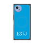 プレミアムスクエアケース with SnapMag［ オリジナル - ESTJ 幹部 - アルファベット - ブルー ］