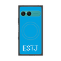 プレミアムスクエアケース with SnapMag［ オリジナル - ESTJ 幹部 - アルファベット - ブルー ］