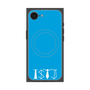 プレミアムスクエアケース with SnapMag［ オリジナル - ISTJ 管理者 - アルファベット - ブルー ］