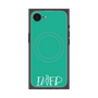 プレミアムスクエアケース with SnapMag［ オリジナル - INFP 仲介者 - アルファベット - グリーン ］