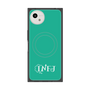 プレミアムスクエアケース with SnapMag［ オリジナル - INFJ 提唱者 - アルファベット - グリーン ］