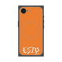 プレミアムスクエアケース with SnapMag［ オリジナル - ESTP 起業家 - アルファベット - オレンジ ］