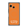 プレミアムスクエアケース with SnapMag［ オリジナル - ESTP 起業家 - アルファベット - オレンジ ］
