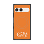 プレミアムスクエアケース with SnapMag［ オリジナル - ESTP 起業家 - アルファベット - オレンジ ］