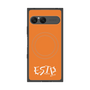 プレミアムスクエアケース with SnapMag［ オリジナル - ESTP 起業家 - アルファベット - オレンジ ］