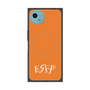 プレミアムスクエアケース with SnapMag［ オリジナル - ESFP エンターテイナー - アルファベット - オレンジ ］