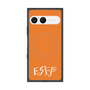 プレミアムスクエアケース with SnapMag［ オリジナル - ESFP エンターテイナー - アルファベット - オレンジ ］