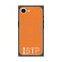 プレミアムスクエアケース with SnapMag［ オリジナル - ISTP 巨匠 - アルファベット - オレンジ ］
