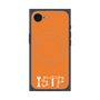 プレミアムスクエアケース with SnapMag［ オリジナル - ISTP 巨匠 - アルファベット - オレンジ ］
