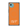 プレミアムスクエアケース with SnapMag［ オリジナル - ISFP 冒険家 - アルファベット - オレンジ ］