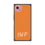 プレミアムスクエアケース with SnapMag［ オリジナル - ISFP 冒険家 - アルファベット - オレンジ ］