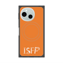プレミアムスクエアケース with SnapMag［ オリジナル - ISFP 冒険家 - アルファベット - オレンジ ］
