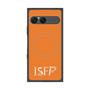 プレミアムスクエアケース with SnapMag［ オリジナル - ISFP 冒険家 - アルファベット - オレンジ ］