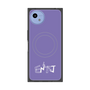 プレミアムスクエアケース with SnapMag［ オリジナル - ENTJ 指揮官 - アルファベット - パープル ］