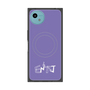 プレミアムスクエアケース with SnapMag［ オリジナル - ENTJ 指揮官 - アルファベット - パープル ］
