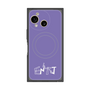 プレミアムスクエアケース with SnapMag［ オリジナル - ENTJ 指揮官 - アルファベット - パープル ］