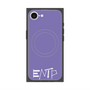 プレミアムスクエアケース with SnapMag［ オリジナル - ENTP 討論者 - アルファベット - パープル ］