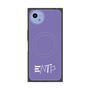 プレミアムスクエアケース with SnapMag［ オリジナル - ENTP 討論者 - アルファベット - パープル ］