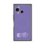 プレミアムスクエアケース with SnapMag［ オリジナル - ENTP 討論者 - アルファベット - パープル ］