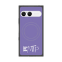 プレミアムスクエアケース with SnapMag［ オリジナル - ENTP 討論者 - アルファベット - パープル ］